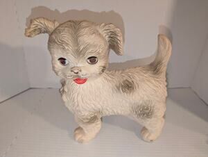 Vintage Edward Mobley Batty Eyed Dog Squeak Toy 10" Tall Arrow Rubber Co. 1960s
